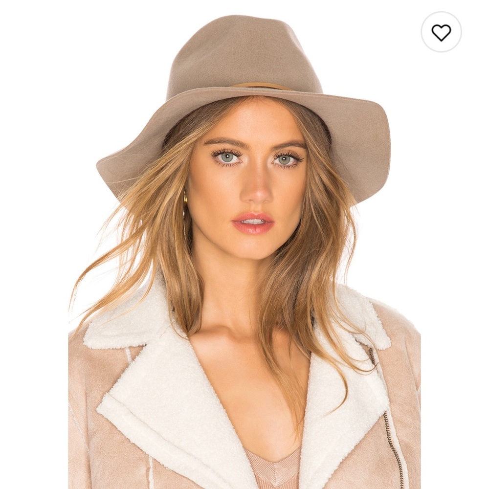 Brixton Wesley Fedora - Light Tan - NWT - Revolve
